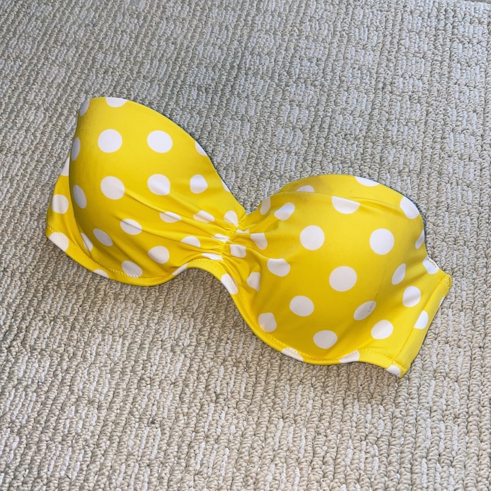 Polka Dot Bathing Suit Top
